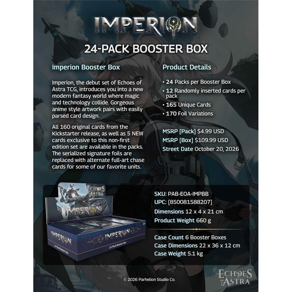 Echoes of Astra: Imperion Booster Box
