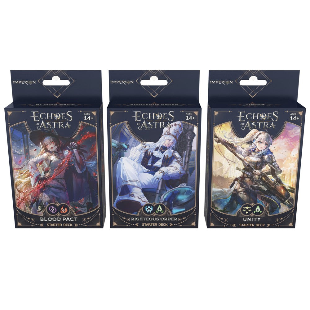 Echoes of Astra: Imperion Starter Deck Display Bundle