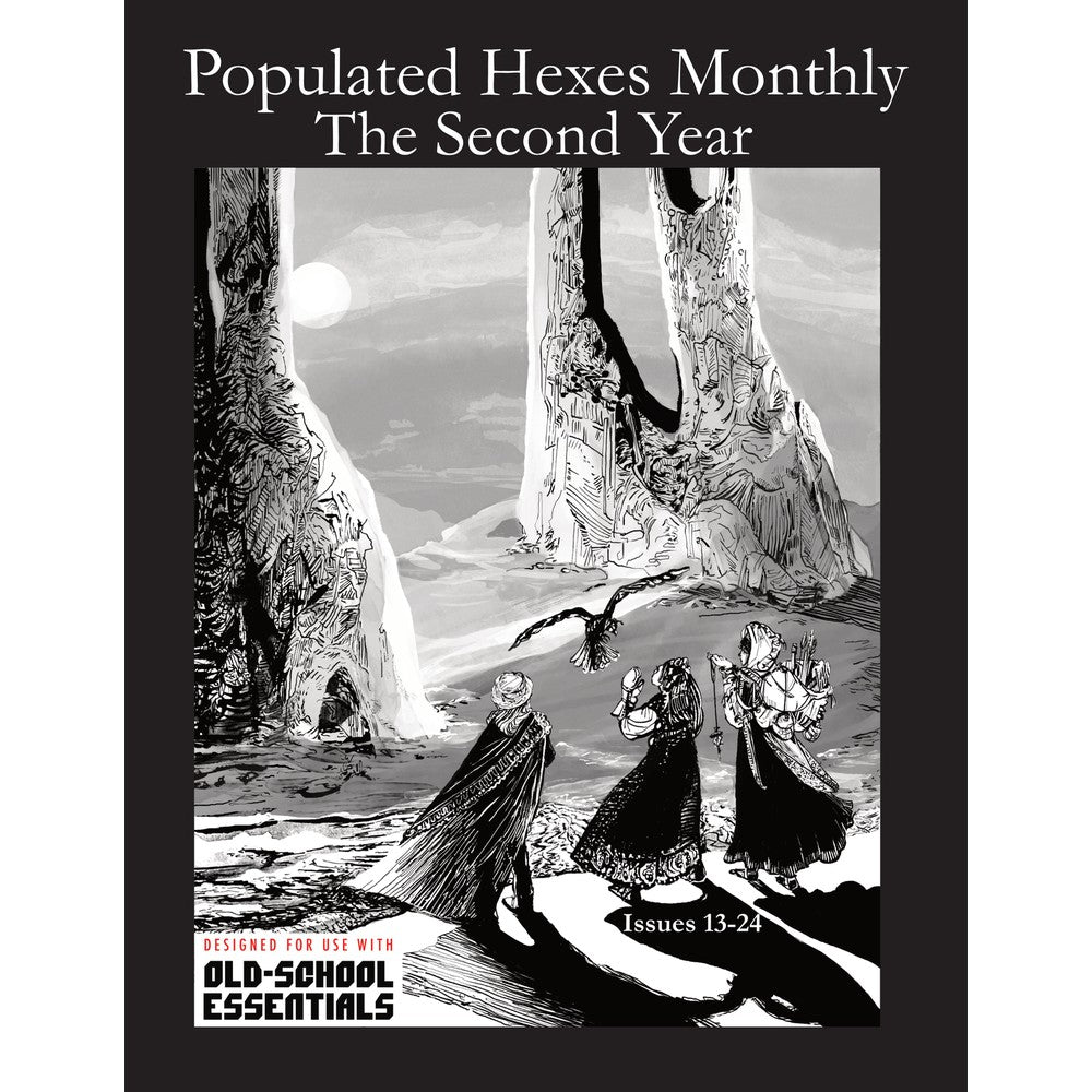 Populated Hexes Monthly Year Two