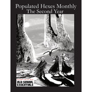 Populated Hexes Monthly Year Two