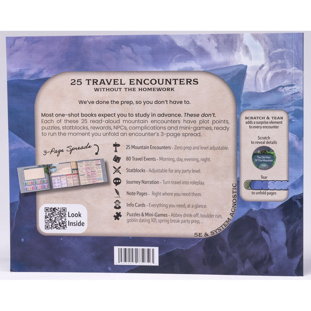 Encounters at a Glance: Into the Wild: Mountain Encounters - Scratch & Tear Edition