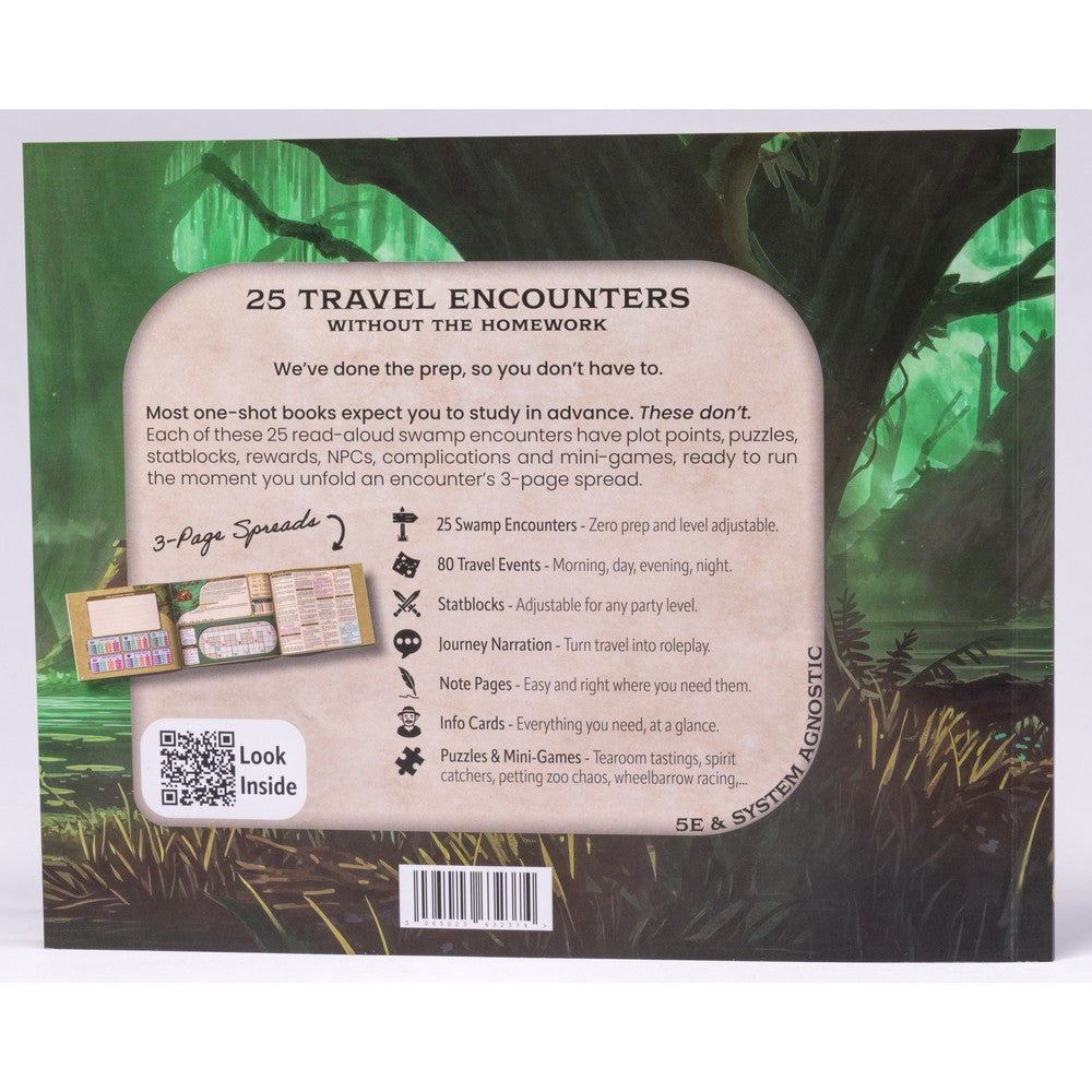 Encounters at a Glance: Into the Wild: Swamp Encounters - Scratch & Fold Edition