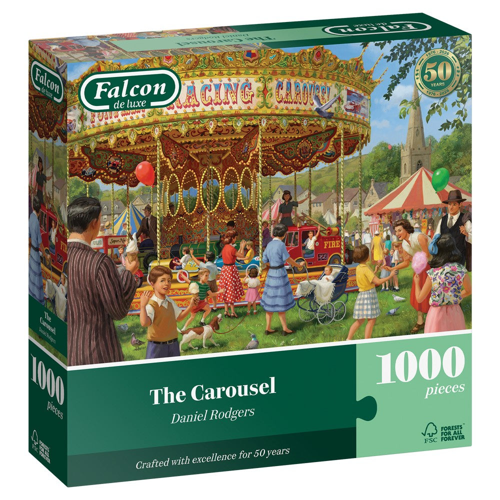 Puzzle - Jumbo - Falcon - The Carousel (1000 pieces)