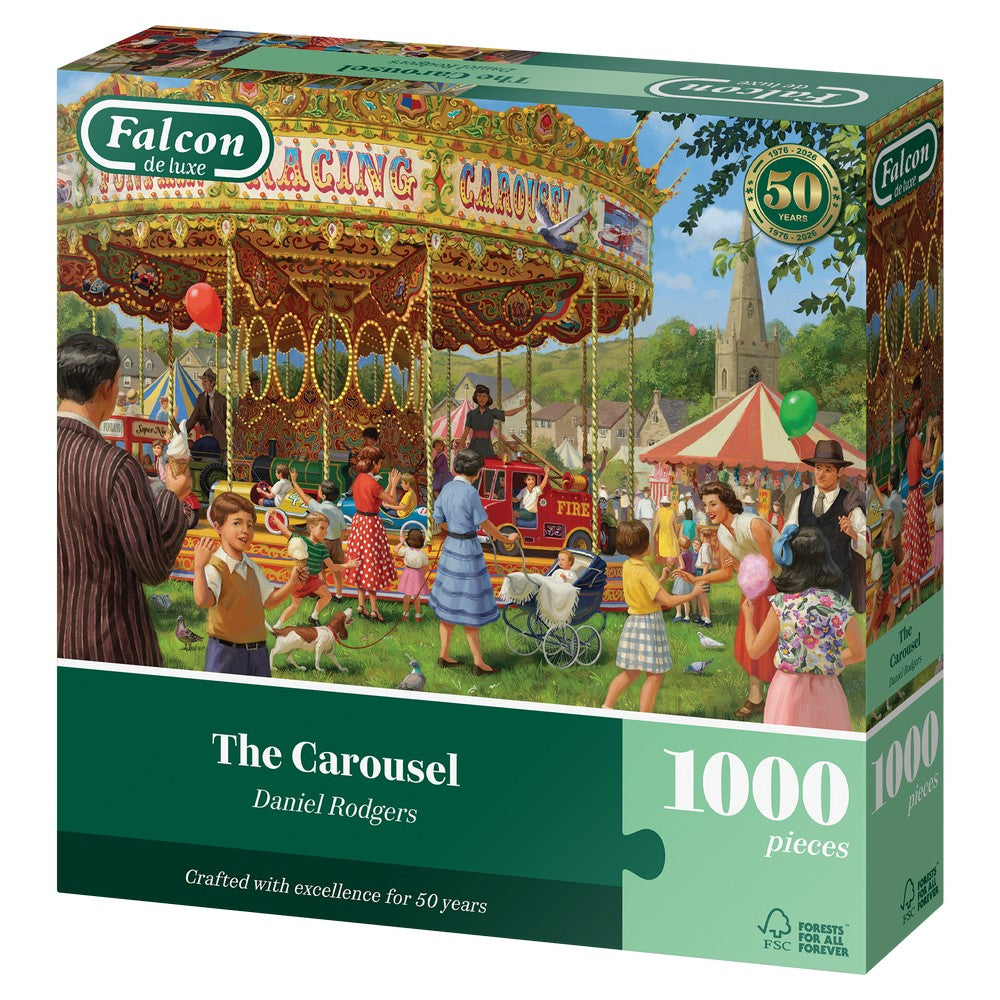 Puzzle - Jumbo - Falcon - The Carousel (1000 pieces)