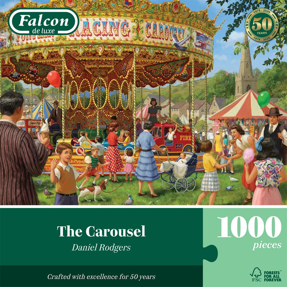 Puzzle - Jumbo - Falcon - The Carousel (1000 pieces)
