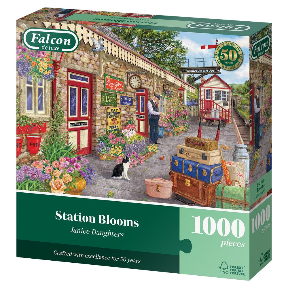 Puzzle - Jumbo - Falcon - Station Blooms (1000 pieces)