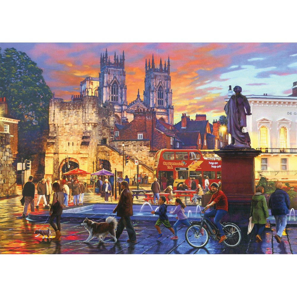Puzzle - Jumbo - Falcon - A Trip to York (1000 pieces)