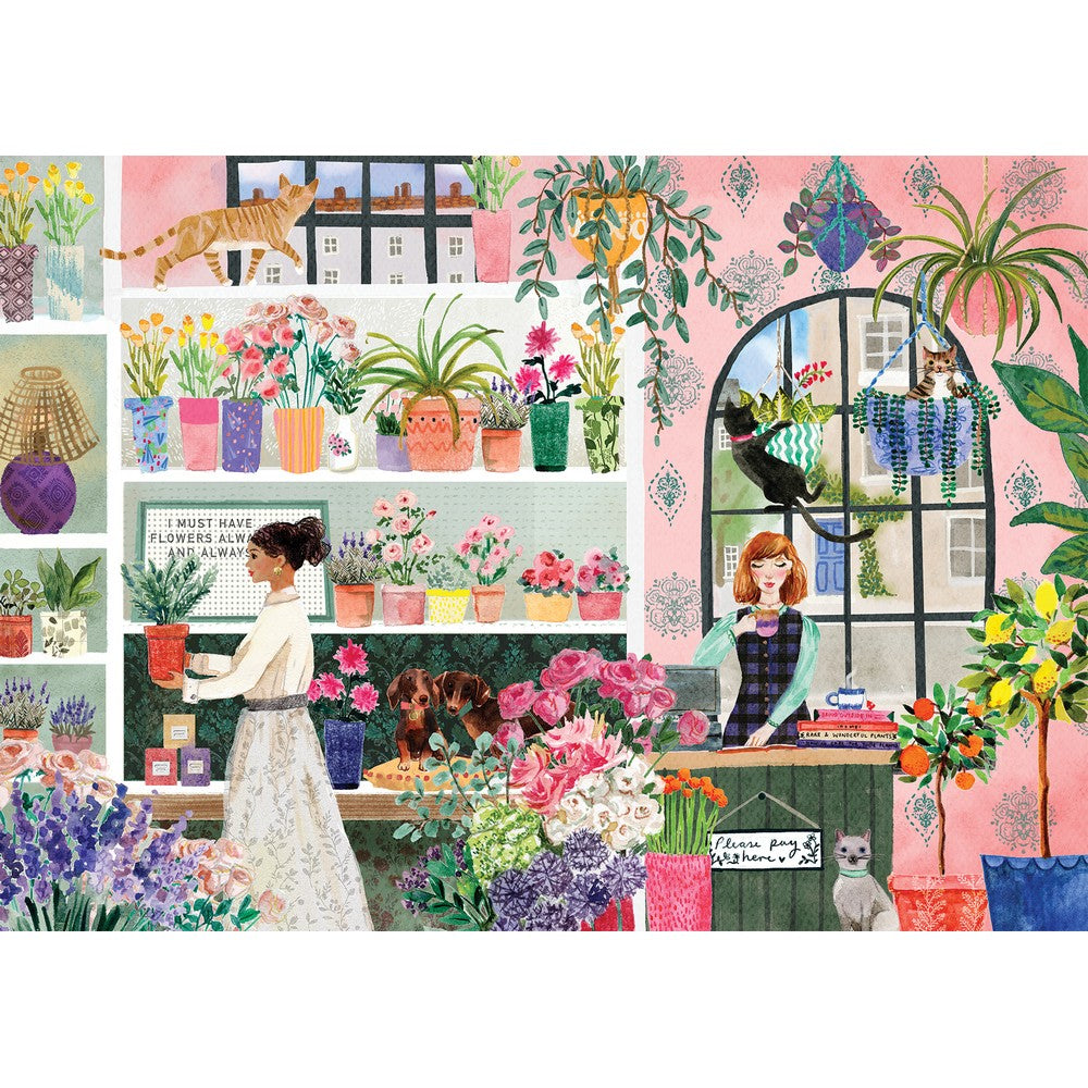 Puzzle - Jumbo - Falcon - The Flower Studio (1000 pieces)