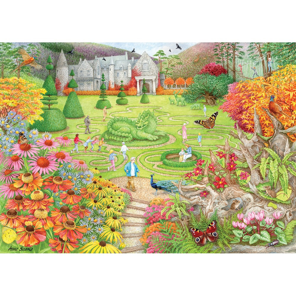 Puzzle - Jumbo - Falcon - Garden Trails - 1000pcs