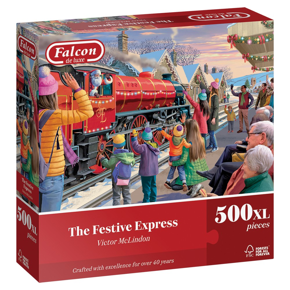 Puzzle - Jumbo - Falcon - The Festive Express - 1000pcs