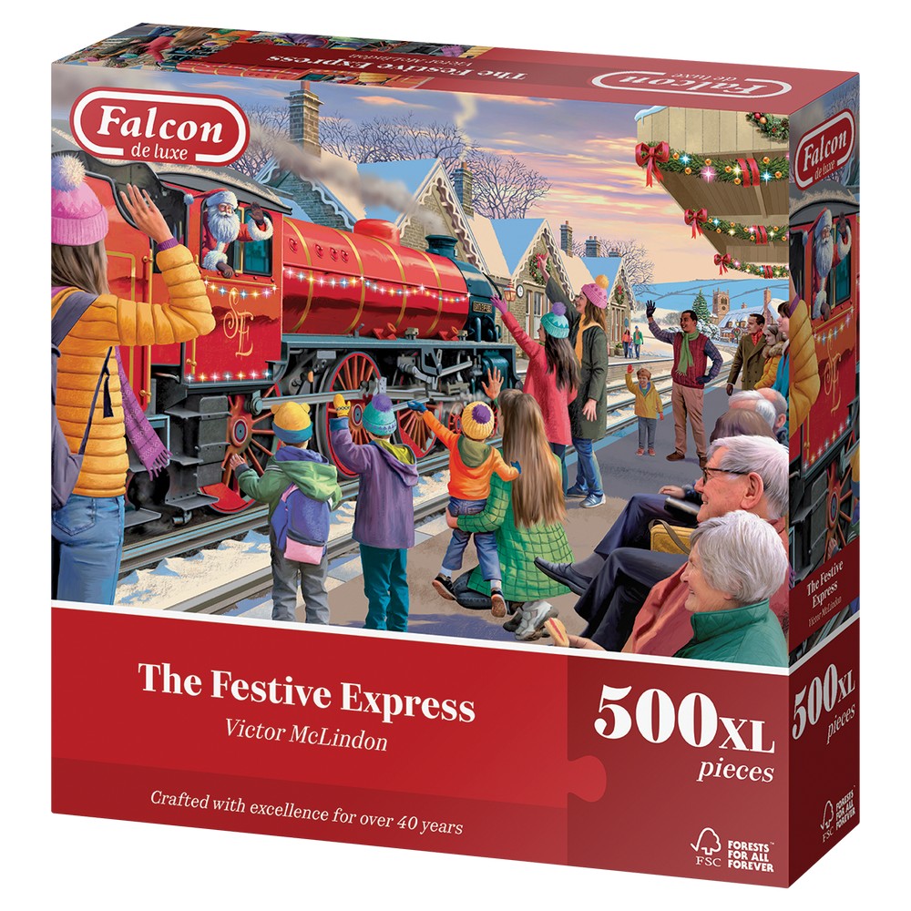 Puzzle - Jumbo - Falcon - The Festive Express - 1000pcs