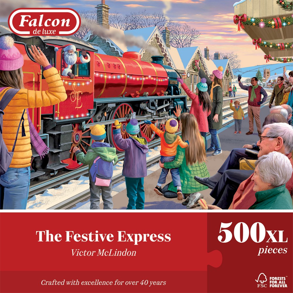 Puzzle - Jumbo - Falcon - The Festive Express - 1000pcs