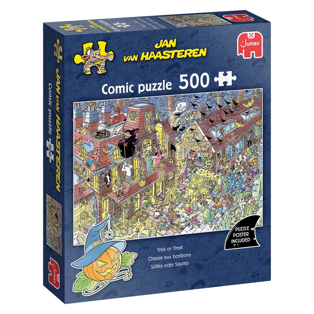 Puzzle - Jumbo - Jan van Haasteren - Trick or treat 500pcs