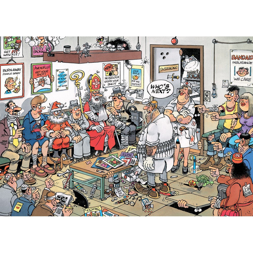 Puzzle - Jumbo - Jan van Haasteren - Who's next? 500pcs