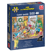 Puzzle - Jumbo - Jan van Haasteren - Woolly Christmas 500pcs