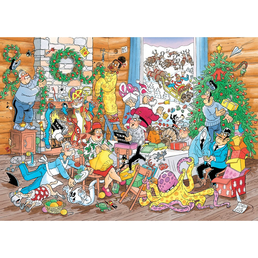 Puzzle - Jumbo - Jan van Haasteren - Woolly Christmas 500pcs