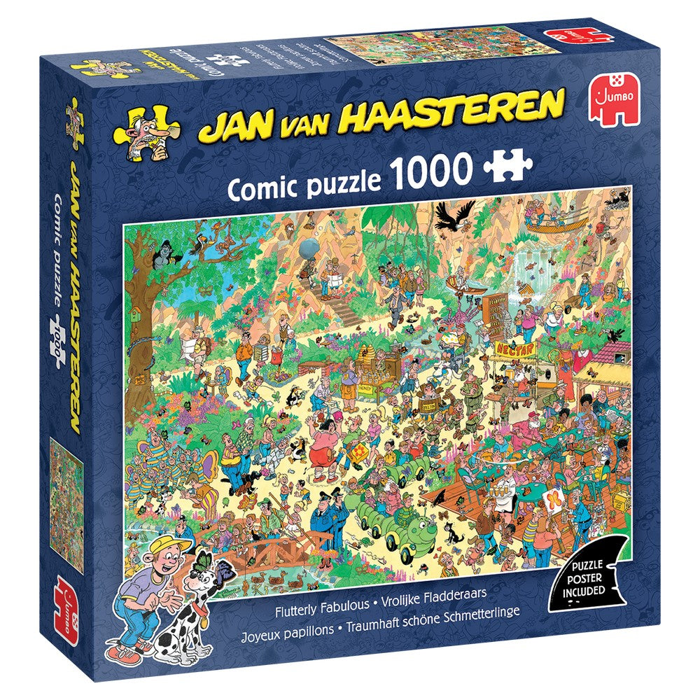 Puzzle - Jumbo - Jan van Haasteren - Flutterly Fabulous 1000pcs