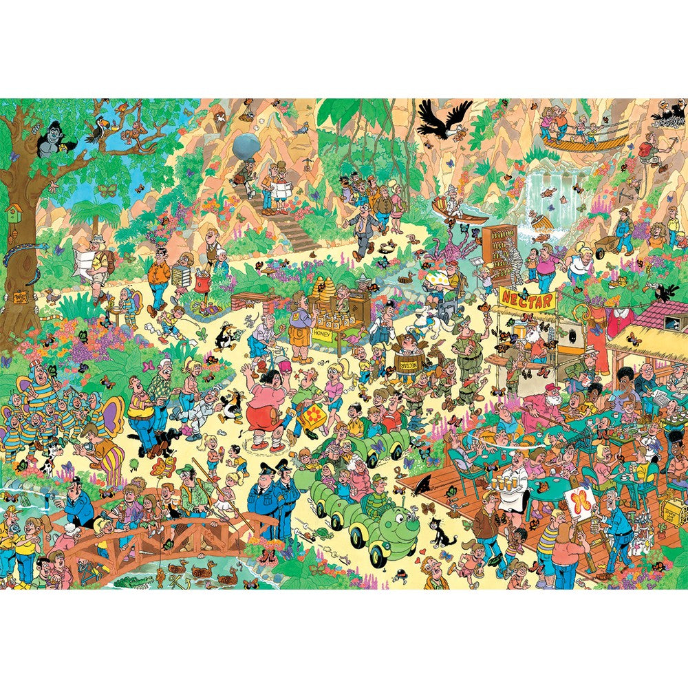 Puzzle - Jumbo - Jan van Haasteren - Flutterly Fabulous 1000pcs