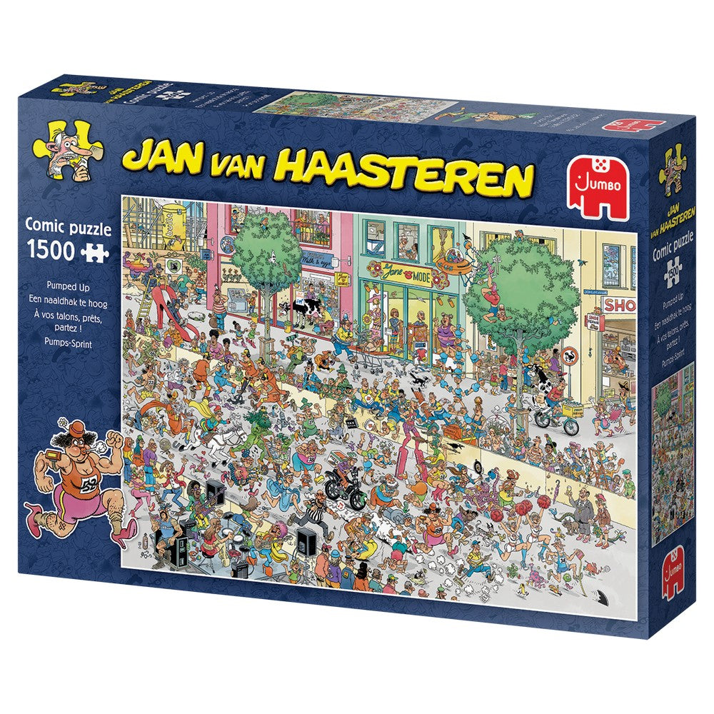 Puzzle - Jumbo - Jan van Haasteren - Pumped Up 1500pcs