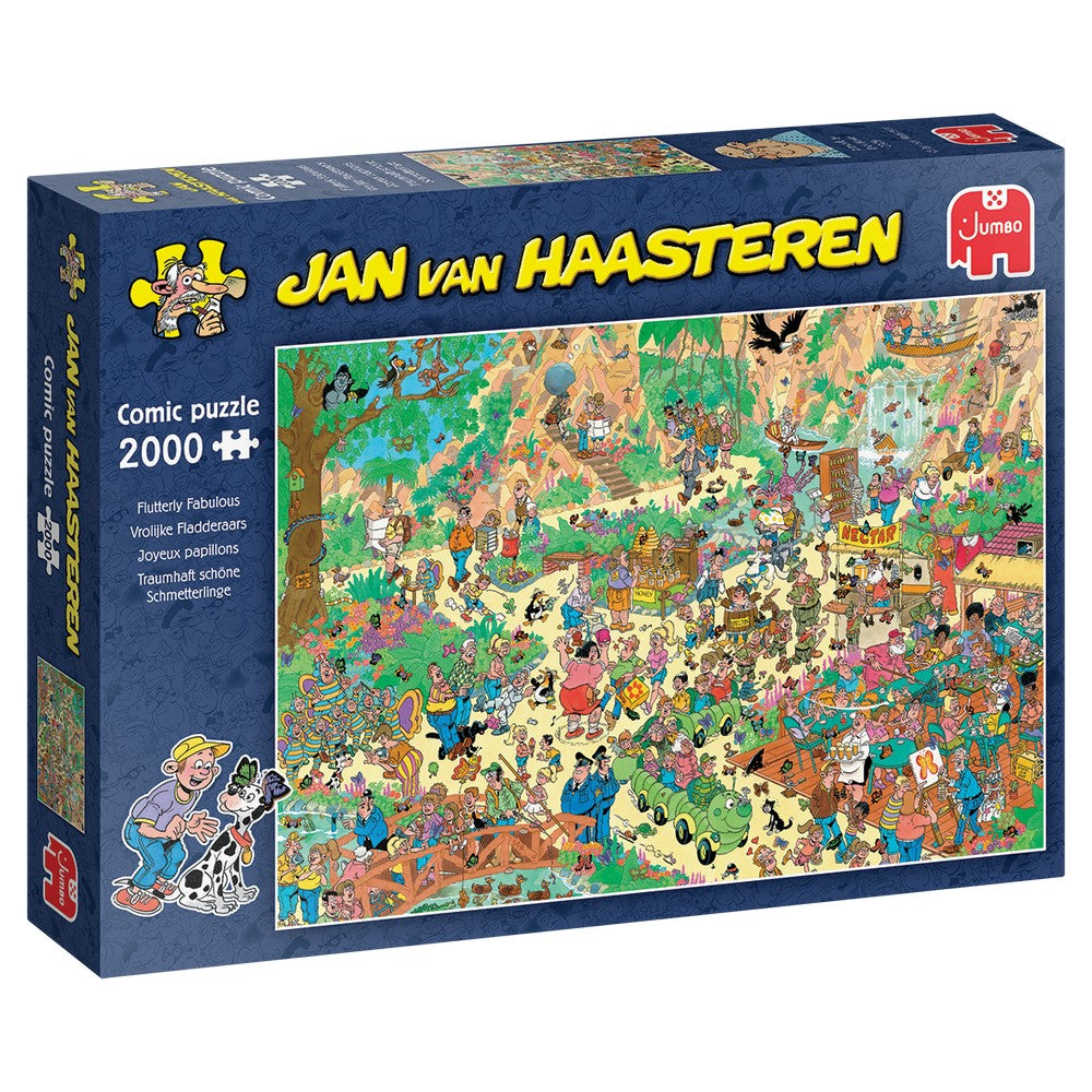 Puzzle - Jumbo - Jan van Haasteren - Flutterly Fabulous 2000 pcs