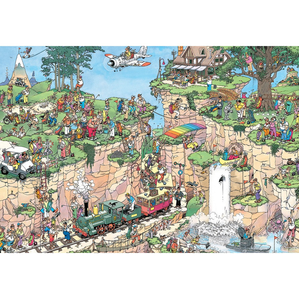 Puzzle - Jumbo - Jan van Haasteren - The Golf Course 5000pcs