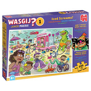 Puzzle - Jumbo - Wasgij Junior 1 - Iced Screams! (240 pieces)