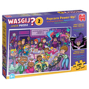 Puzzle - Jumbo - Wasgij Junior 2 - Popcorn Power-Up! (240 pieces)
