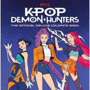 KPop Demon Hunters: The Official Deluxe Colouring Book Paperback