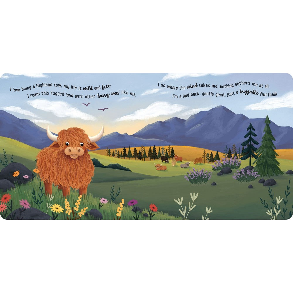 Story Time - Padded Board Book - I Love Being a Highland Cow