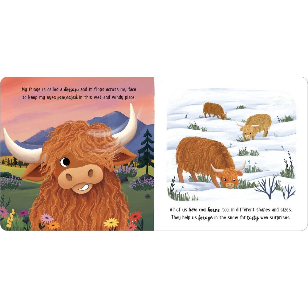 Story Time - Padded Board Book - I Love Being a Highland Cow