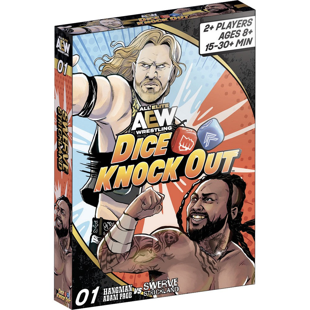 AEW Dice Knock Out - Set 01: Hangman Adam page vs Swerve Strickland