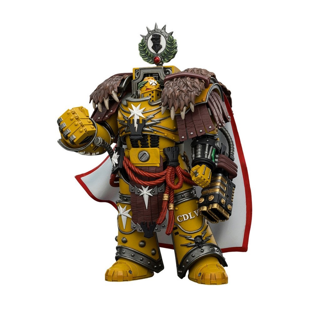 Warhammer Collectibles: 1/18 Scale Imperial Fists Lord Castellan Evander Garrius