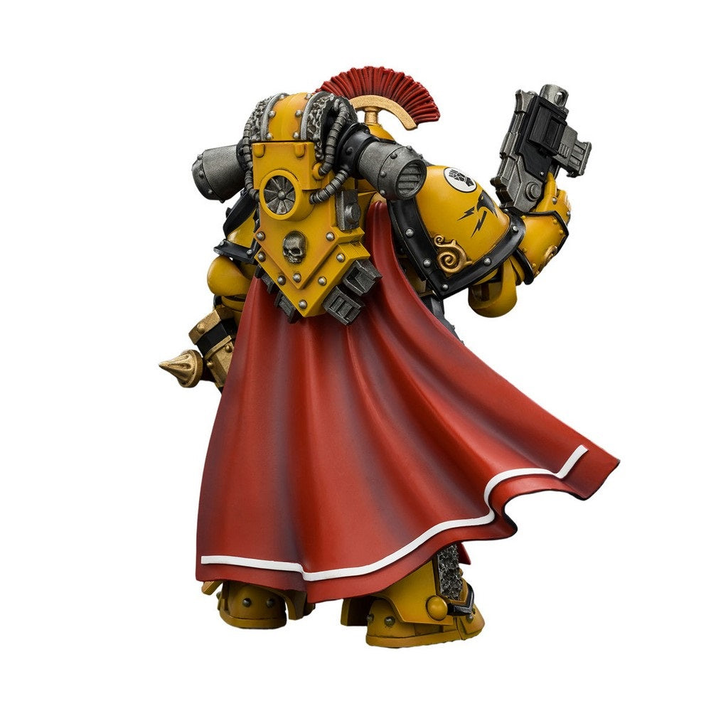 Warhammer Collectibles: 1/18 Scale Imperial Fists Praetor w/ Power Sword and Bolt Pistol