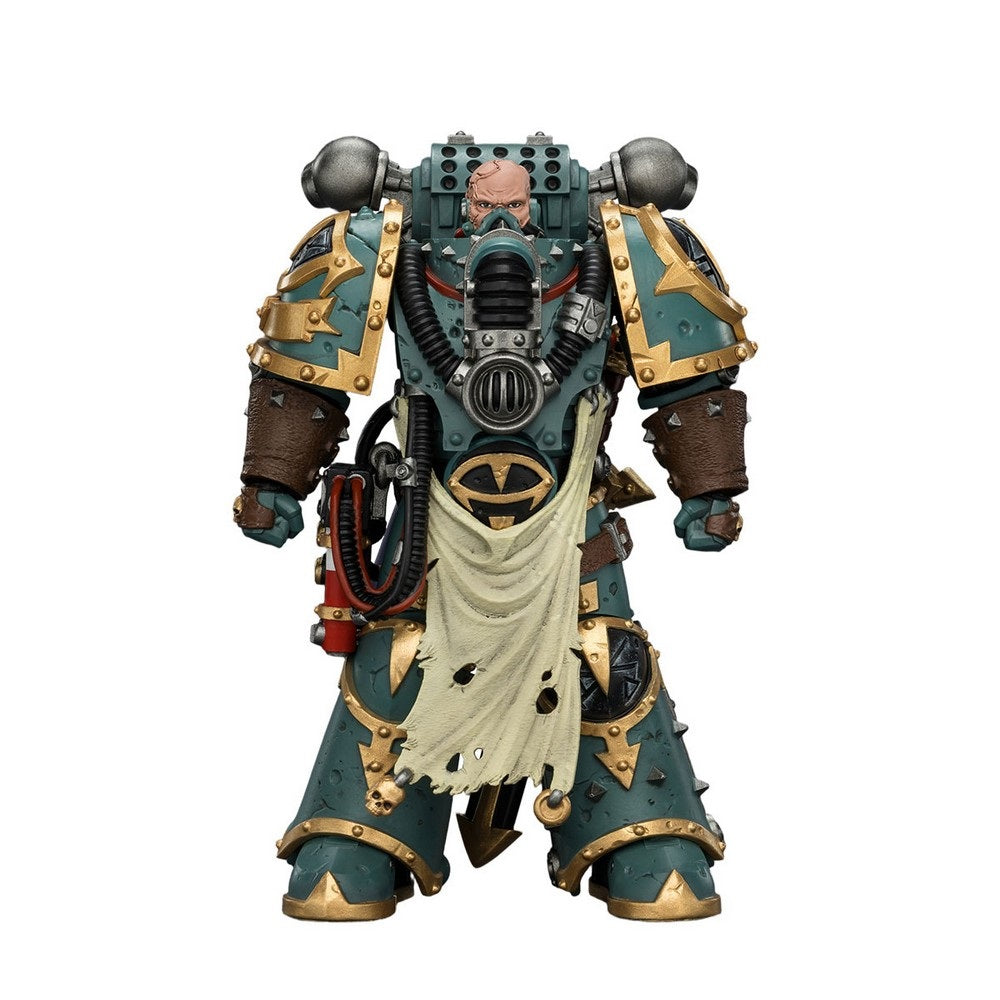 Warhammer Collectibles: 1/18 Scale Sons of Horus Maloghurst the Twisted w/ Legion Standard