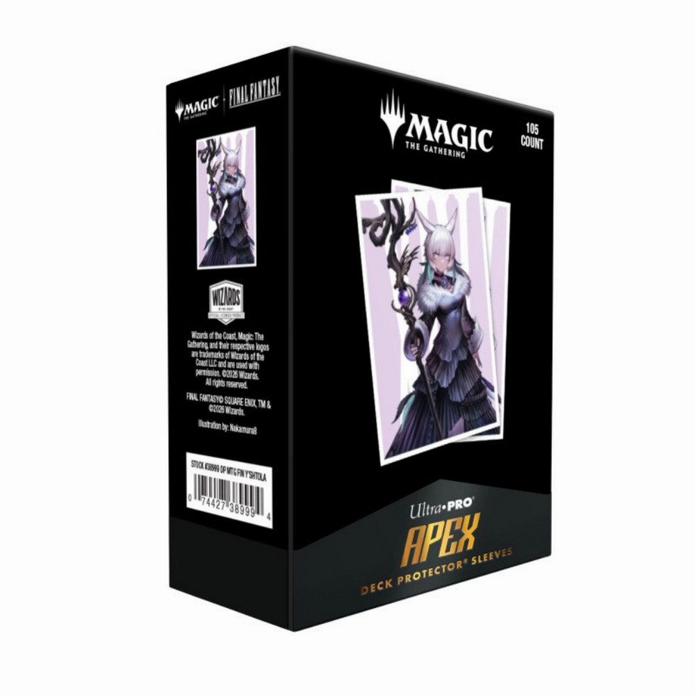 Ultra Pro: UP38999 Magic: The Gathering - Final Fantasy Y'shtola - Night's Blessed 105Ct Apex Deck Protector Sleeves