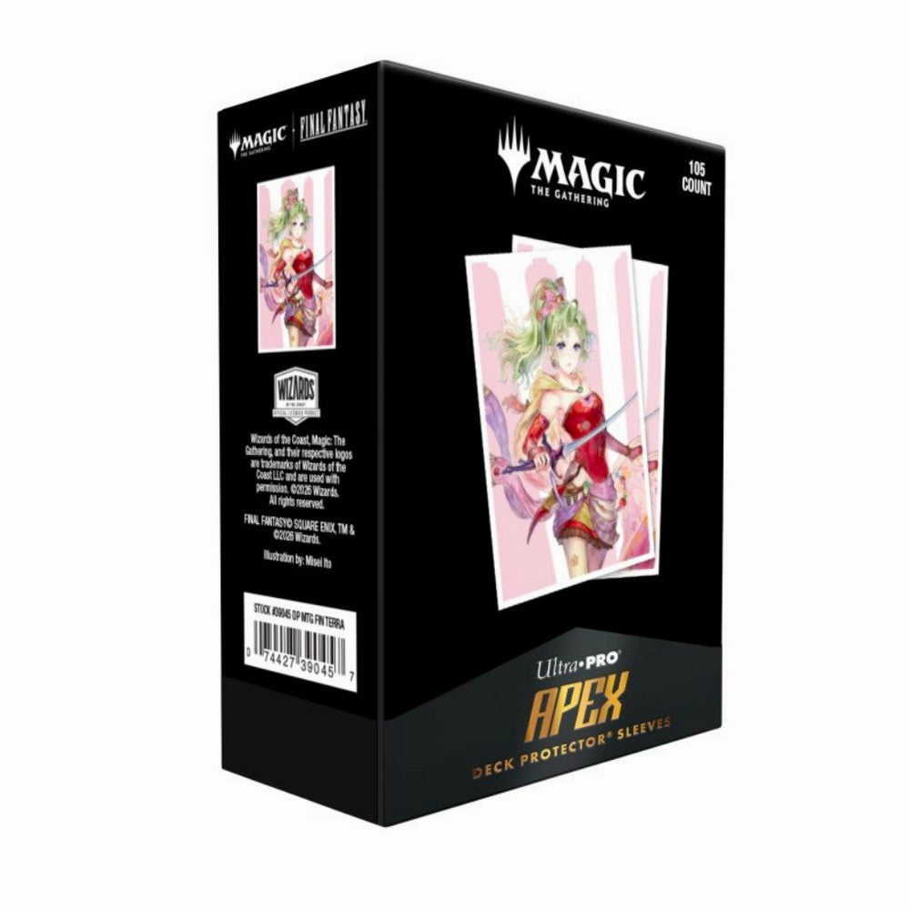 Ultra Pro: UP39045 Magic: The Gathering - Final Fantasy Terra - Herald Of Hope 105Ct Apex Deck Protector Sleeves