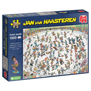 Puzzle - Jumbo Jan van Haasteren - Riding the Skate Bowl 1000Pc (Square box)