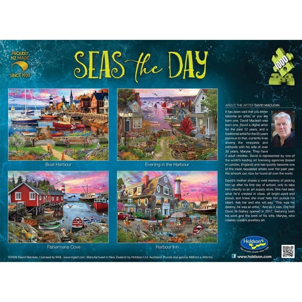 Puzzle - Holdson - Seas the Day, Harbour Inn - 1000Pc