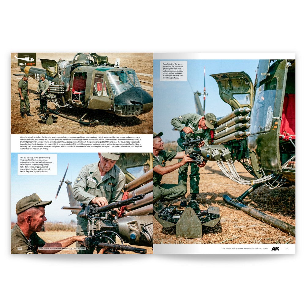 AK Interactive - Books - The Huey In Vietnam America'S Uh-1 At War En