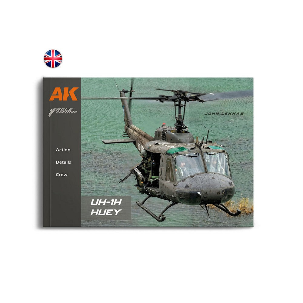 AK Interactive - Books - Uh-1H Huey John Lekkas En