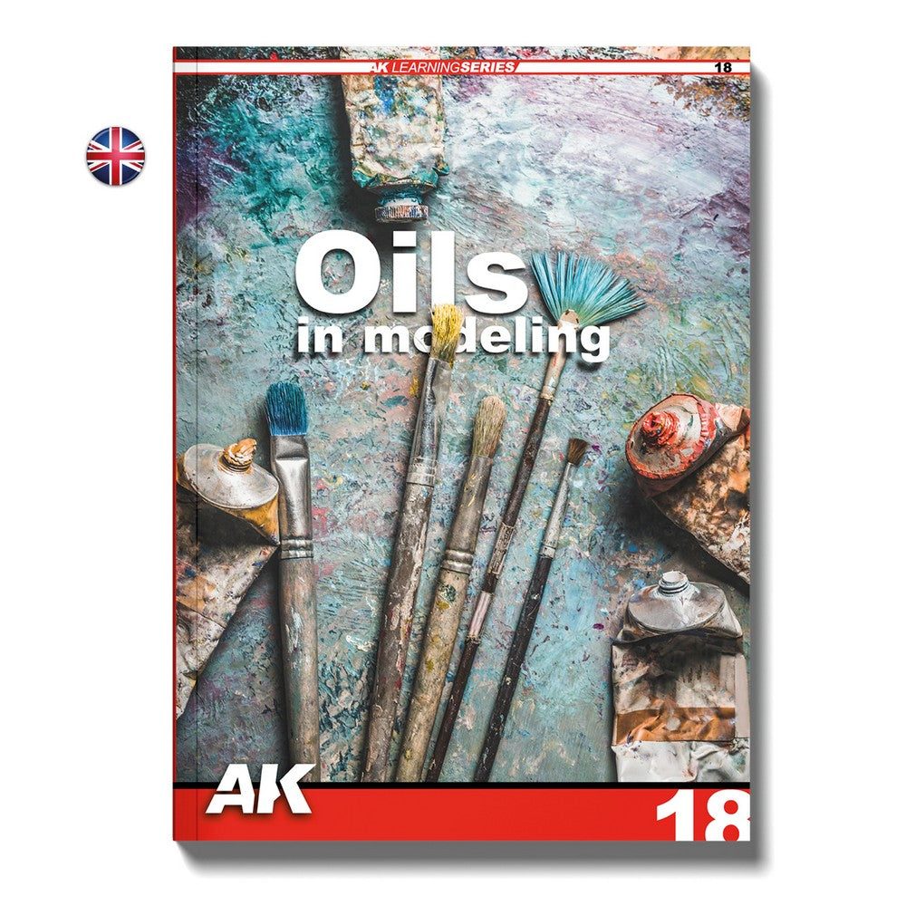 AK Interactive - Books - Ak Learning Series 18 Oils In Modeling En