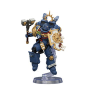 Warhammer Collectibles: 1/18 Scale Ultramarines Captain with Jump Pack and Relic Shield