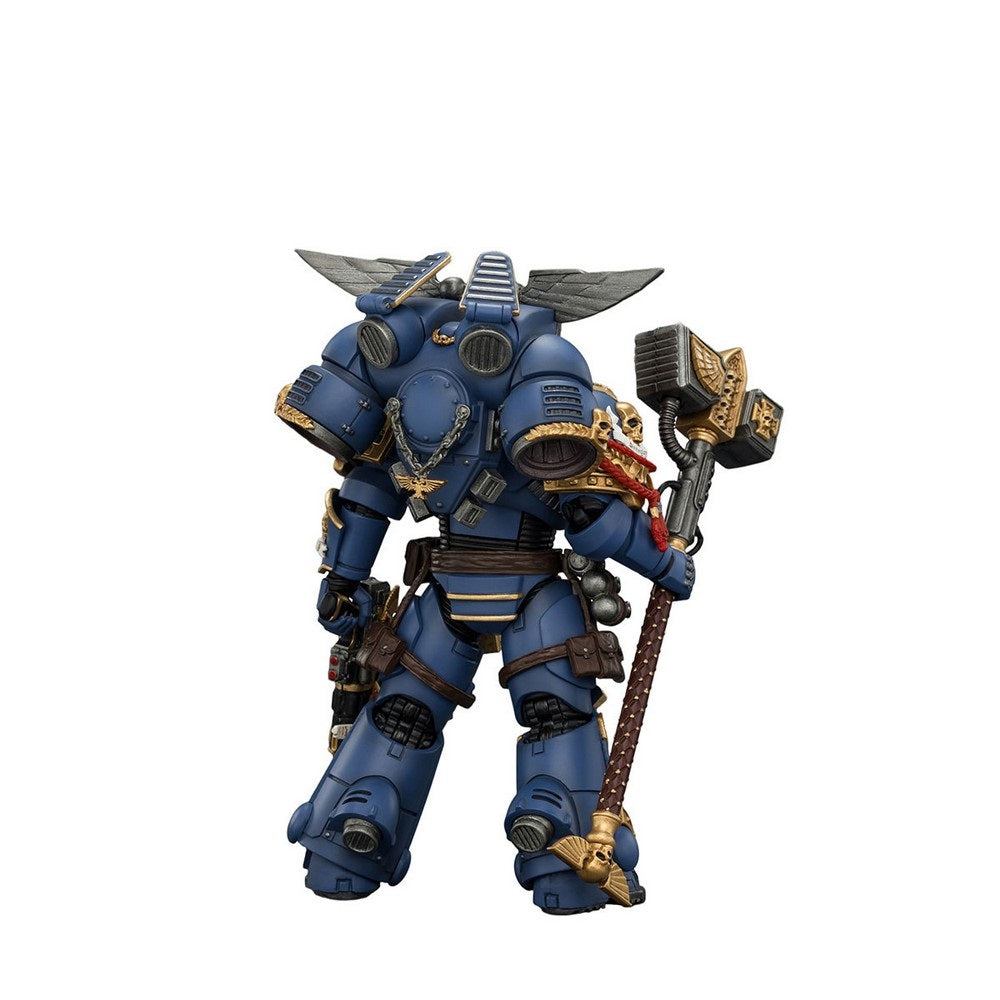 Warhammer Collectibles: 1/18 Scale Game Edition Ultramarines Assault Intercessor with Jump Pack