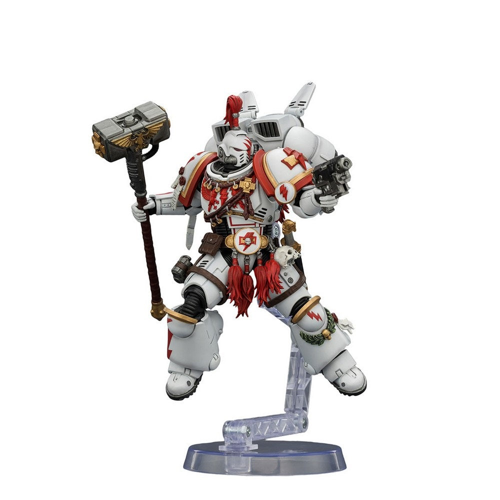 Warhammer Collectibles: 1/18 Scale Game Edition White Scars Assault Intercessor Champion