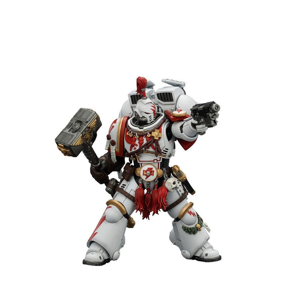 Warhammer Collectibles: 1/18 Scale Game Edition White Scars Assault Intercessor Champion