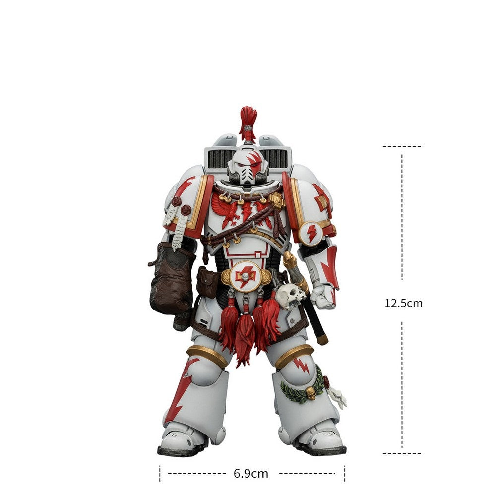 Warhammer Collectibles: 1/18 Scale Game Edition White Scars Assault Intercessor Champion