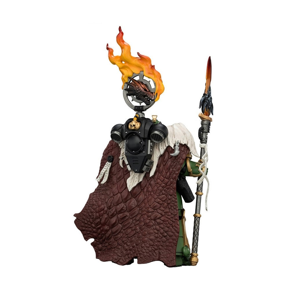 Warhammer Collectibles: 1/18 Scale Salamanders Vulkan He'stan the Forgefather with the SpearVulkan