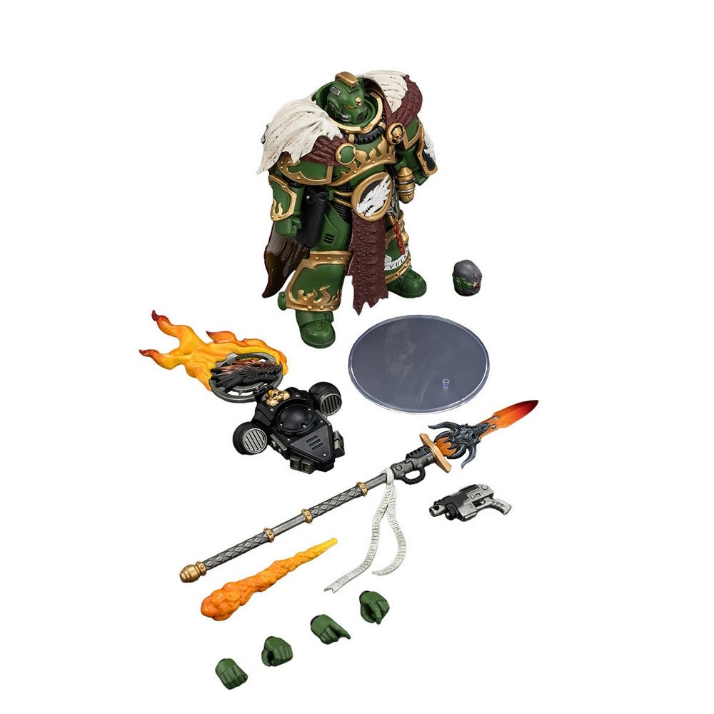 Warhammer Collectibles: 1/18 Scale Salamanders Vulkan He'stan the Forgefather with the SpearVulkan