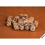 CHX 25933 Speckled Rust 12mm d6 Dice Block (36 dice)