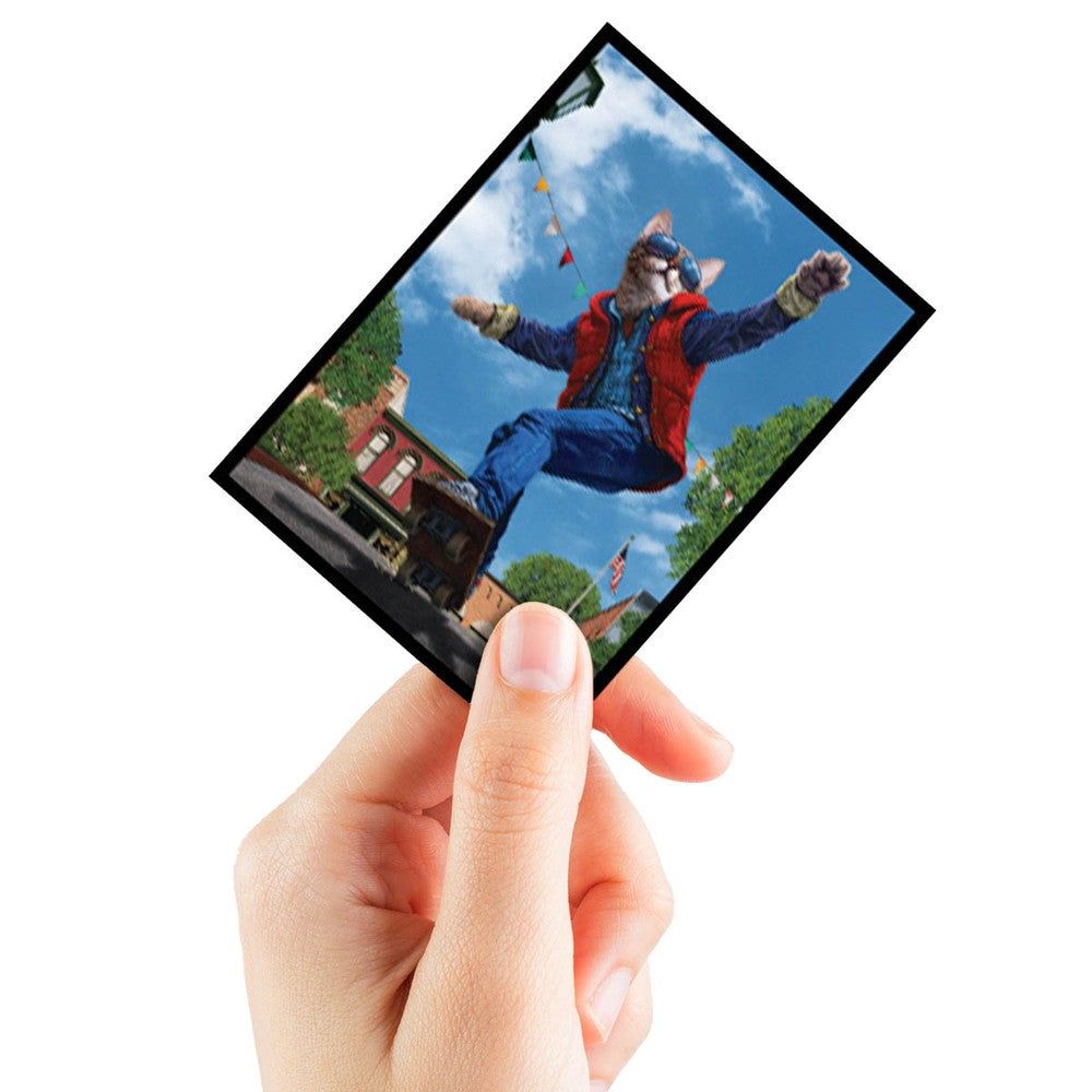 Ultra Pro: LE16945 Movie Cats: Cat to the Future - Doublematte White Core Sleeves (MAT160)